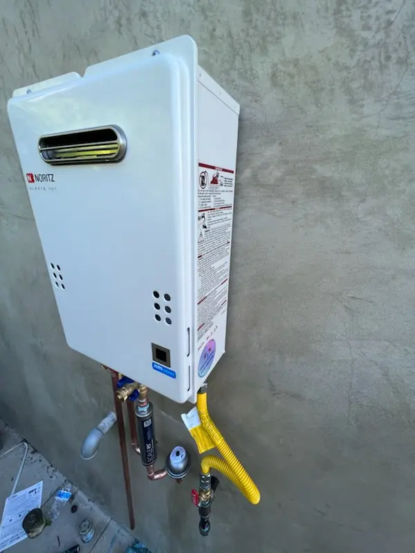 Tankless water heater installation for North Orlando homes